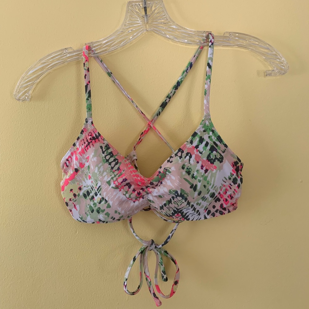 Aerie Scoop Neck Adjustable Bikini Top